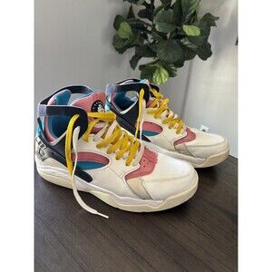 Nike Air Flight Huarache 'Nike Gear Coral Laser Blue' FD0183-102 US Men Size 9.5